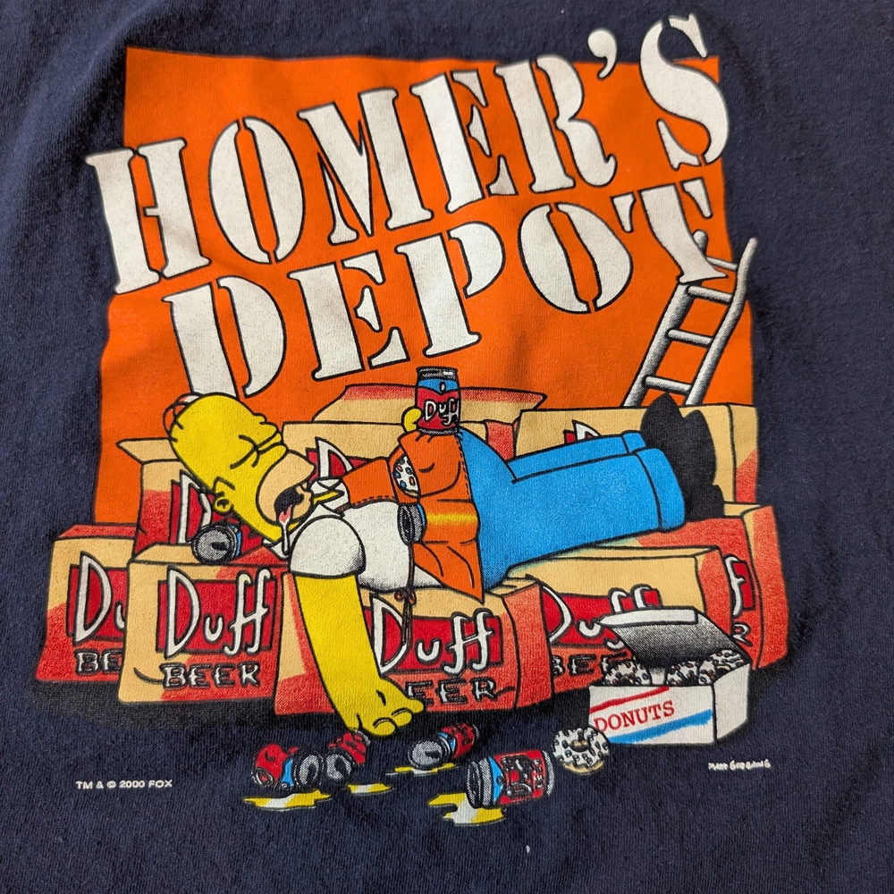 Gildan Heavy Cotton Navy T-Shirt XL